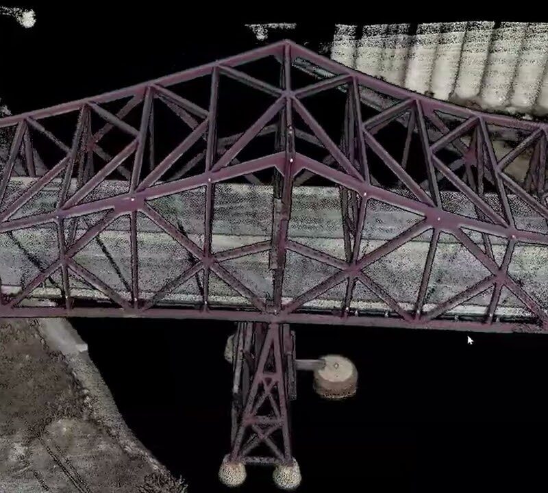 Drone-Based LIDAR System Test on the Iconic Chicago Skyway Bridge