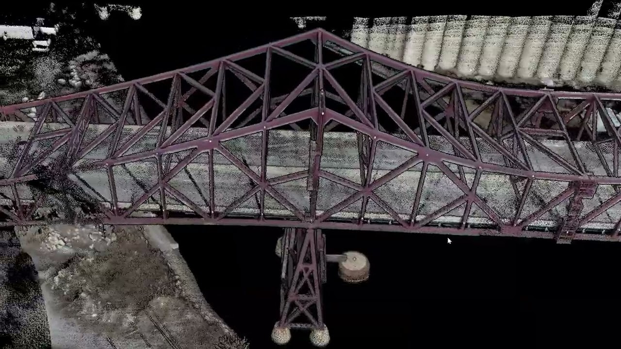 Drone-Based LIDAR System Test on the Iconic Chicago Skyway Bridge