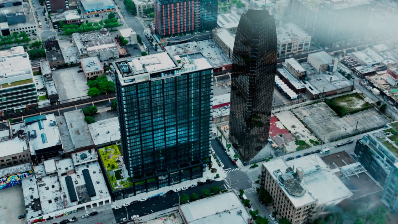 Bringing 3D Renderings to Life in a Gaussian Splat Model of Chicago’s Fulton Market